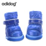 2018 New Dog Shoes 4pcslot Blue Puppy