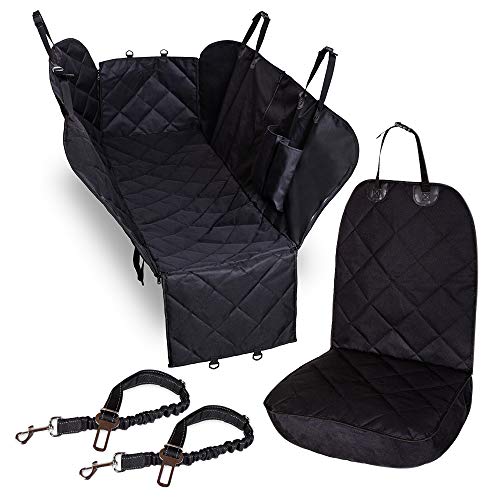 PetHonesty Full Dog Seat Cover Car Seat Set for Pets