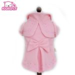 Winter warm dog luxury wool trench coat jacket