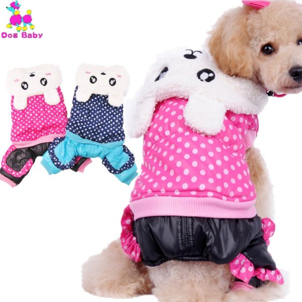 DOGBABY Dog Coat Warm Winter Dog Clothes