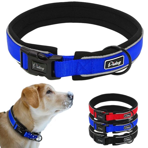 Reflective Dog Collar For Big Large Dogs