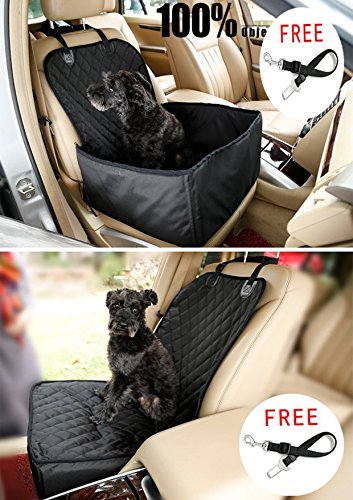 Pet Front Seat Cover Pet Booster Seat, C&D Deluxe