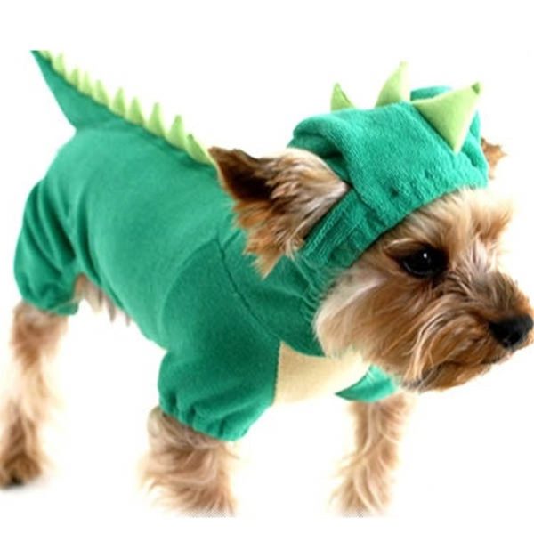 Dinosaur Dog Pet Halloween Costume XS S M L XL