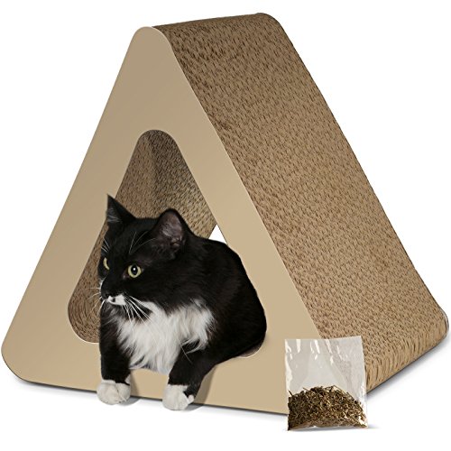 Paws & Pals 3-Sided Vertical Cat Scratcher Post