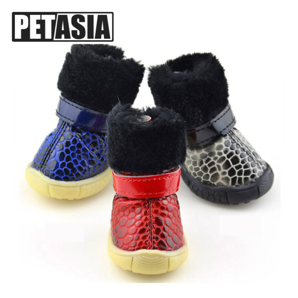 Pet Small-XL Dog Shoes Snow Winter 4pcs/set