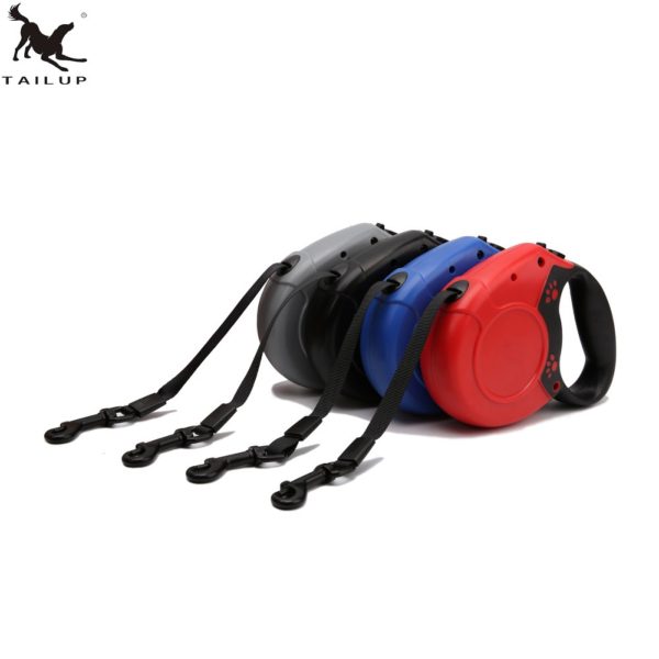 [TAILUP] Pet Dog Retractable Leash Rope Dog Collar Leash