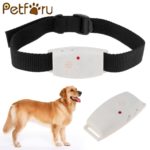 Petforu Ultrasonic Dog Repeller collar with LED