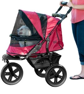 Pet Gear No-Zip AT3 Pet Stroller, Zipperless Entry