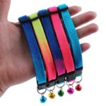 Hot 1Pc Random Color Rainbow Color Safety Adjustable Pet