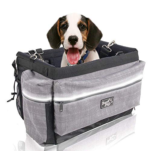 ALL FOR PAWS Delux 2 in 1 Bicycle Basket Carrier Bag
