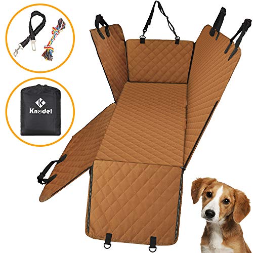Knodel Dog Seat Cover, 100% Waterproof Car Seat Cover