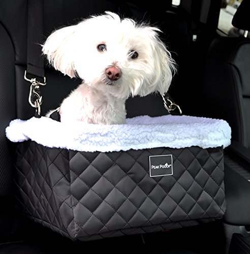 Peak Pooch Luxurious Dog Booster Car Seat