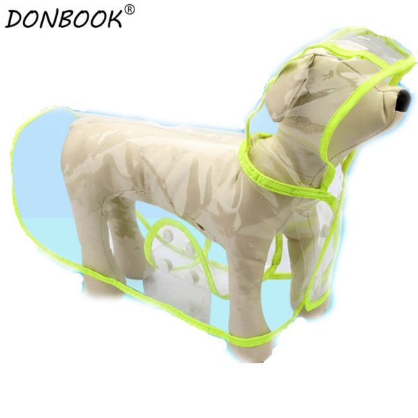 Dog Raincoat Dog Clothes for Dogs Transparent Sunscreen