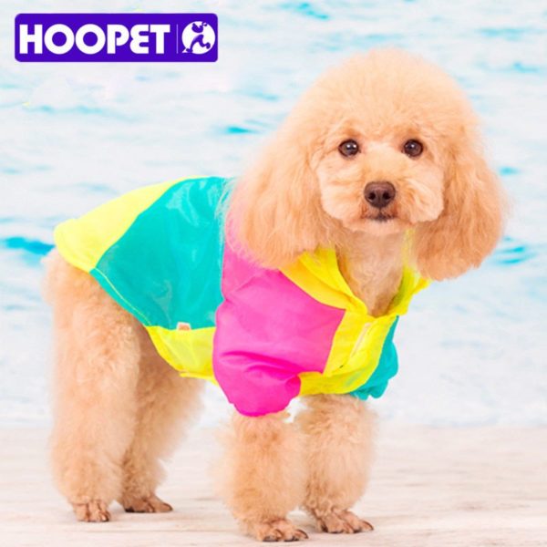 Summer Dog Clothes Light Stitching Color Sunscreen