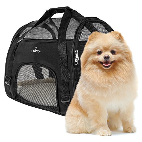 PetTech Pet Carrier for Small Dogs, Cats, Puppies, Kittens