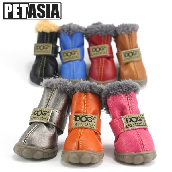 Pet Dog Shoes Boots Winter 4pcs/set Waterproof