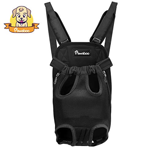PAWABOO Pet Carrier Backpack, Adjustable Pet