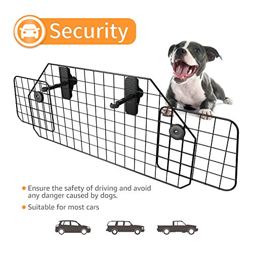 SUKI&SAMI Dog Car Barrier Adjustable Pet Barrier