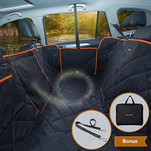 iBuddy Dog Car Seat Covers for Back Seat of Cars