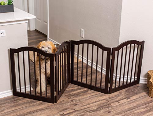 Internet's Best Pet Gate with Arched Top | 4 Panel