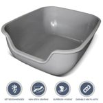 PetFusion Easy Clean Cat Litter Box - Large