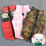 Winter Warm Pet Dog Clothes Vest Harness Puppy