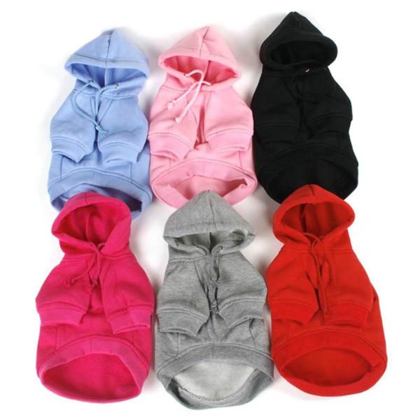 Warm Pet Dogs Hoodie Coat Clothes Puppy
