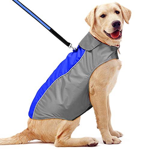 BSEEN Waterproof Dog Coat, Soft Fleece Lined