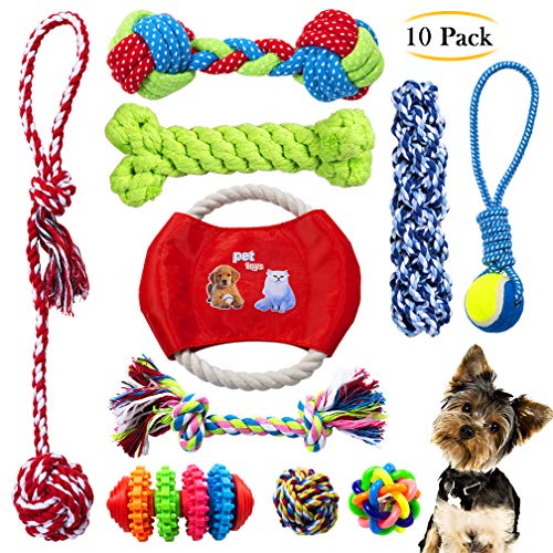 BESAZW Dog Rope Toys Teething Toys Chew Toys