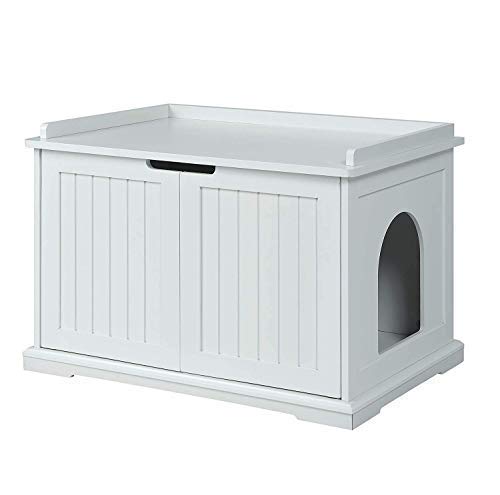unipaws - Designer Cat Washroom Storage Bench