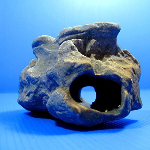 DR. MOSS Cichlid Stone Ceramic Aquarium Rock