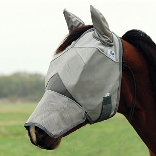 Cashel Crusader Horse Fly Mask with Ears and Long Nose