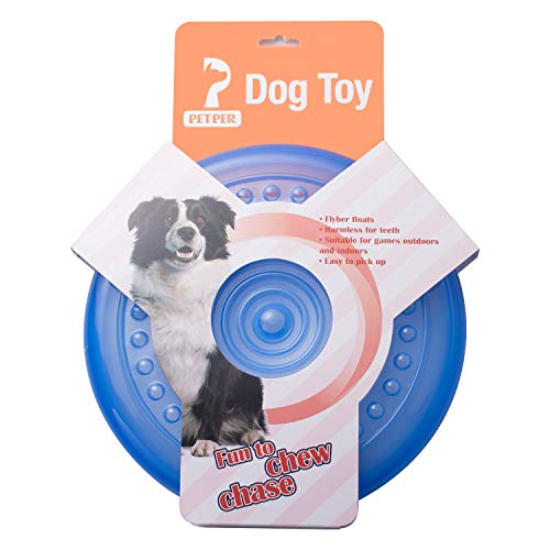 Petper Dog Flying Disc Toy, Dog Frisbees Indestructible