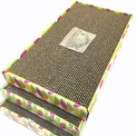 Irispets cat scratcher cardboard, cat wide scratching pad