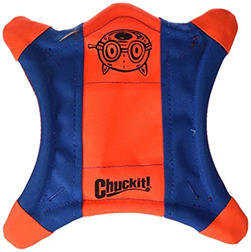 Chuckit Flying Squirrel Spinning Dog Toy Assorted