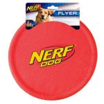 Nerf Dog Nylon Flying Disk Dog Toy, Large, Red