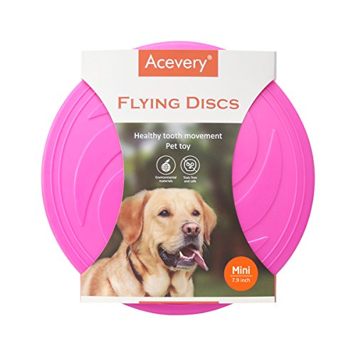 Acevery Dog Flying Discs Toy, Pet Training