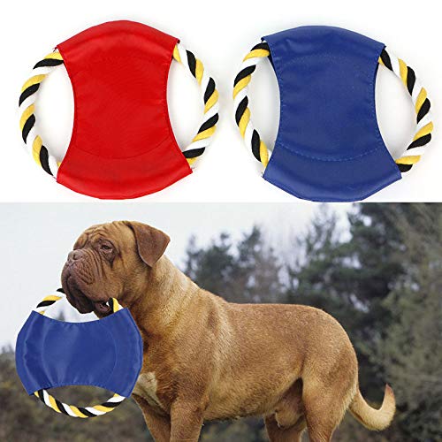 Bazzano Puppy Frisbee Woven Rope Throw Flying Disc