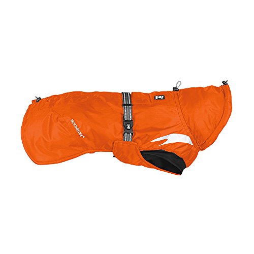 Hurtta Summit Parka Dog Winter Coat, Orange, 26 in