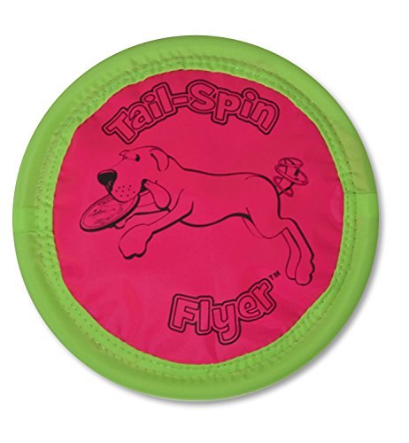 Petmate Booda Tail-Spin Flyer Floating Dog Frisbee