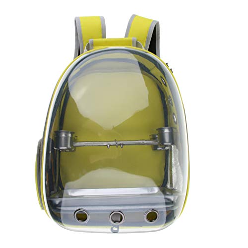 B Blesiya Pet Carrier Space Capsule Backpack Front Clear View Travel Perch