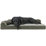 Furhaven Pet Dog Bed | Deluxe Orthopedic Two-Tone Plush