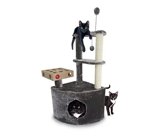 FurHaven Pet Cat Tree | Tiger Tough Cat Tree House Furniture