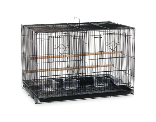 Prevue Hendryx Divided Flight Cage, Black