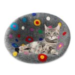 Cool Wool Cat Cave Bed Relax Station House (Large)