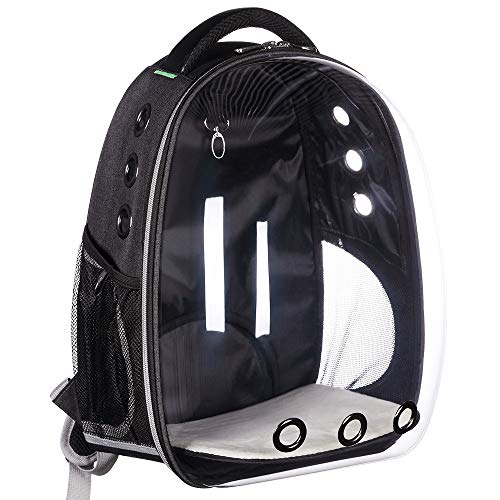 LEMONDA Creative Transparent Pet Backpack Carrier Breathable