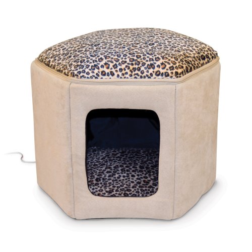 K&H Pet Products Thermo-Kitty Sleephouse Heated Pet Bed
