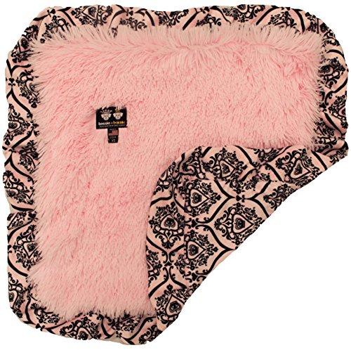 BESSIE AND BARNIE Versailles Pink Ruffle/ Bubble Gum Luxury