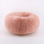 Orchid Stone Concise Style Round Donut Pet Bed