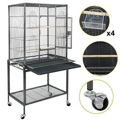 Nova Microdermabrasion 53" Large Bird Cage Parrot Cockatiel